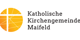 Man sieht das Logo der Katholischen Kirche - Pilger der Hoffnung in bunt und rechts davon den Schriftzug 'Hoffnungswege gehen... in der Fastenzeit'