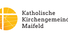 Man sieht das Logo der Katholischen Kirche - Pilger der Hoffnung in bunt und rechts davon den Schriftzug 'Hoffnungswege gehen... in der Fastenzeit'