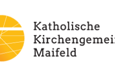 Man sieht das Logo der Katholischen Kirche - Pilger der Hoffnung in bunt und rechts davon den Schriftzug 'Hoffnungswege gehen... in der Fastenzeit'
