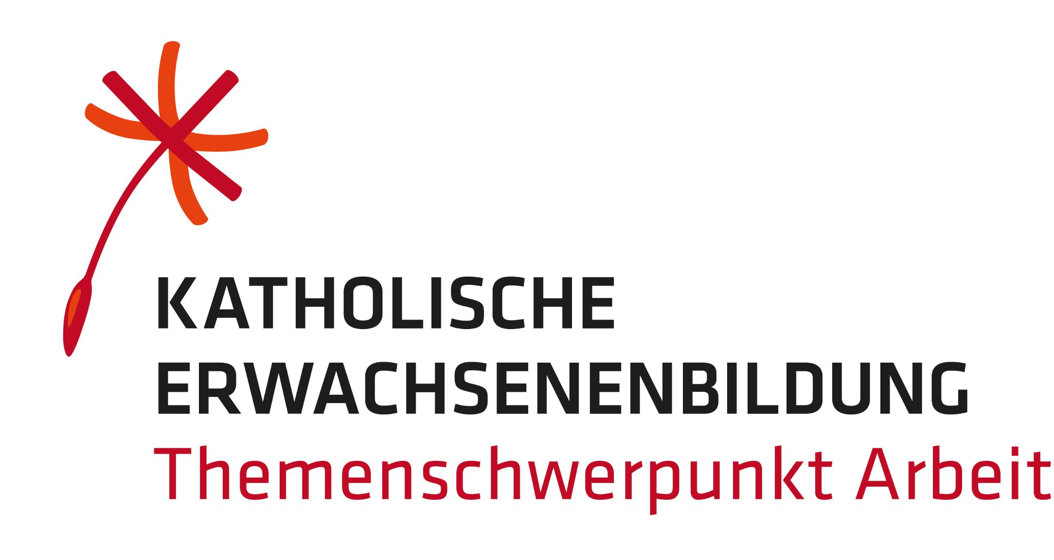 Man sieht das Logo der KEB Trier - Themenschwerpunkt Arbeit