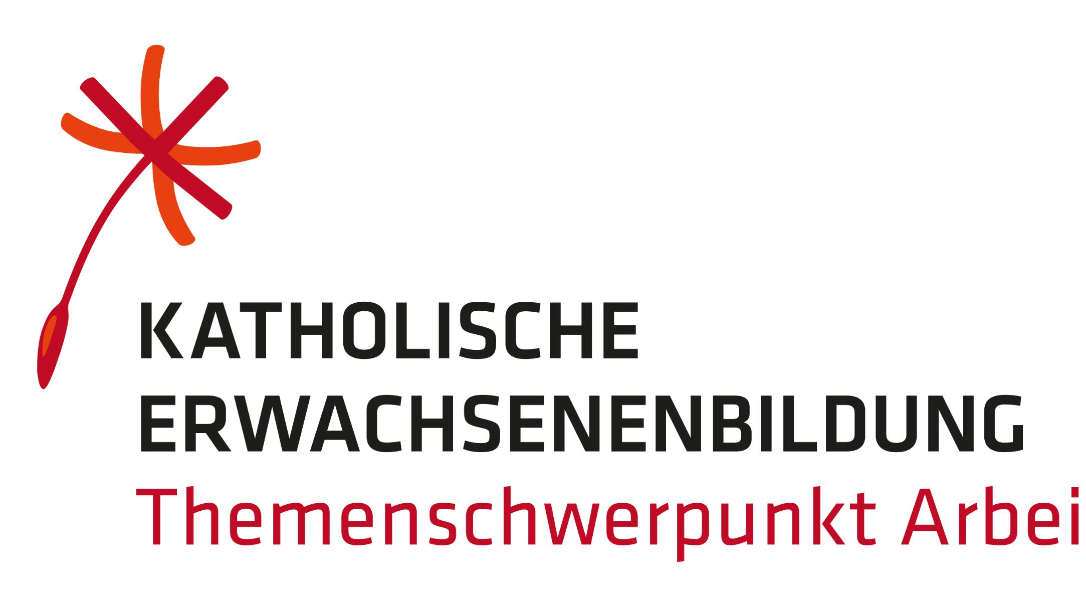 Man sieht das Logo der KEB Trier - Themenschwerpunkt Arbeit